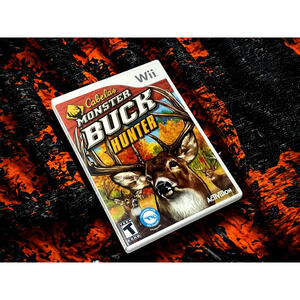 Cabelas Monster Buck Hunter Wii CIB Complete Tested & Working